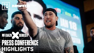 Press Conference Highlights  Tommy Fury vs Darren Till MF amp DAZN X Series 20 [upl. by Pogue]