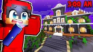 Exploring a HAUNTED Abandoned Mansion in Minecraft [upl. by Bernardina582]