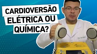 ATENÇÃO A DIFERENÇA ENTRE DESFIBRILAÇÃO E CARDIOVERSÃO ESTÁ NO BOTÃO SYNC [upl. by Htidirrem871]