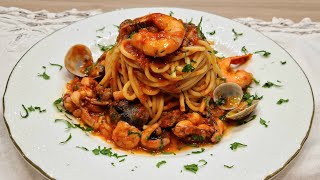 SUGO DI PESCE  PRIMO PIATTO VIGILIA DI NATALE  PASTA CON IL PESCE FAVOLOSA  MENÙ DI NATALE [upl. by Yttisahc]