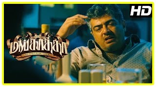 Mankatha Tamil Movie  Ajith and Premgi get drunk  Premgi reveals the plans to Ajith  Trisha [upl. by Witt442]