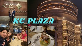 SURPRISE at Revolving RestaurantKC PLAZA hotel JAMMU KC RESIDENCY DINNER at Falak [upl. by Adirehs]