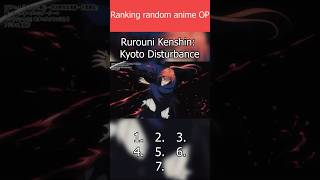 RANKING 7 ANIME OPENING BUT YOU CANT SWITCH EM PT27 [upl. by Anabal13]