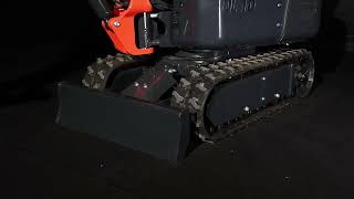 Qilu Farm Excavator Micro Digger Used at Home Mini Crawler Excavator [upl. by Troxell]