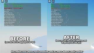 Roblox FPS Unlocker Best Method 2024 [upl. by Ahseikal]