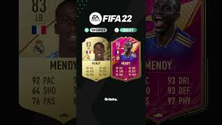 Ferland Mendy  Pires vs Meilleures cartes FUT  FIFA 18  FC 24 fifa ratingyourteams fc24 [upl. by Inaliel240]