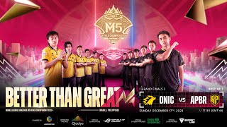 LIVE  GRAND FINALS  M5 World Championship  ENG [upl. by Leidgam]