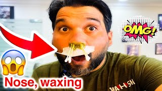 The Most Satisfying Nose Hair Waxing Video 2024 [upl. by Akinert578]