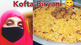 Kofta Dum Biryani  Best Kofta Biryani  Kofta Biryani Recipe 😋 Abdul Khaliq Indan Vlog Kitchen [upl. by Acsirp]