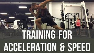 Acceleration Training  How to sprint faster with acceleration amp speed training [upl. by Ramsey]