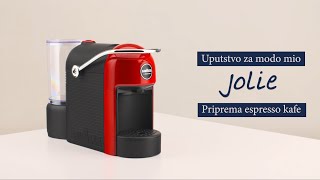 Lavazza a Modo Mio Jolie  Priprema espresso kafe iz kapsule [upl. by Romilda717]