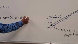 VECTOR ORTOGONAL  O PERPENDICULAR A DOS VECTORES DADOS EN R3 [upl. by Ymrots]