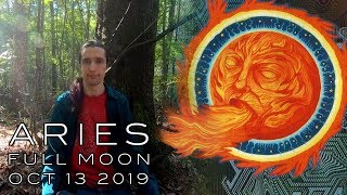 Aries Full Moon Oct 13th 2019  Political Uprising amp Reactivity Gender Wounds amp the Domino Effect [upl. by Kokoruda265]