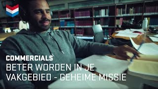 Beter worden in je vakgebied doe je op een geheime missie  Defensie HBOWO commercial [upl. by Tamqrah]