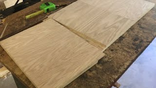 SPLICING pieces of plywood together to make BIGGER pieces save money [upl. by Stubstad]