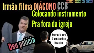 ANCIÃO CCB na Bahia DEVOLVEU instrumento QUEBRADO 😱 e chamaram A POLÍCIA PARA O DONO [upl. by Damales]