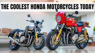 TOP 5 COOLEST HONDA MOTORCYCLES TODAY [upl. by Suvart]