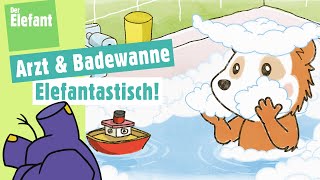 Bobo geht zum Kinderarzt amp Bobo in der Badewanne  Der Elefant  WDR [upl. by Ahsain373]