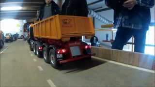 Gabion loading with a Liebherr 944 and a MAN Hooklifter Part 2 [upl. by Nyletac]