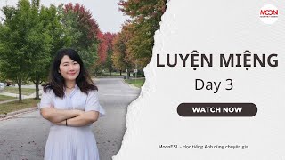 Luyện miệng  Bài tập giúp phát âm rõ ràng Day 3 [upl. by Sone]