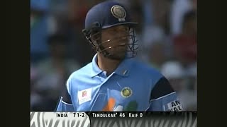 India vs Pakistan  2003 Cricket World Cup Match  Most Shocking Match Ever  Sachin Sehwag Ganguly [upl. by Ahsaenat962]