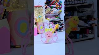 DIY Homemade cute transparent pencil ✏️ Stand🎀WOW 😱 Waste bottle Reuse idea 💡 shorts diy [upl. by Sy384]