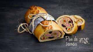 How to make Pan de Jamón Ham Bread  Christmas recipe [upl. by Aciraa]