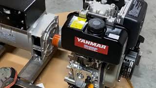 Yanmar Diesel  Portable Diesel Generator [upl. by Aiciled]