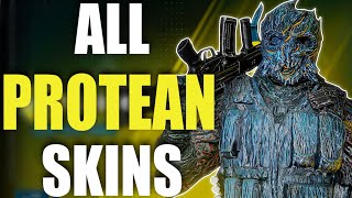 Rainbow Six Extraction ALL PROTEAN SKINS  How to get rare skins weapons and charms [upl. by Yentirb]