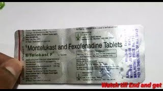 Telekast F Tablet Review in Tamil Medicine Health [upl. by Kalinda955]