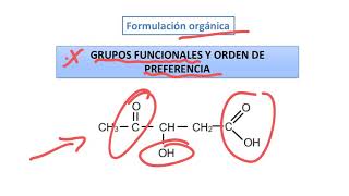 Grupos funcionales orden de prioridad Formulación orgánica [upl. by Eadmund865]