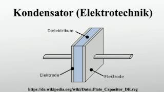 Kondensator Elektrotechnik [upl. by Leffen891]