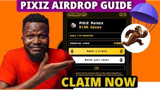 Pixiz Airdrop  How to Claim Your Pixiz Airdrop Now [upl. by Alisia370]