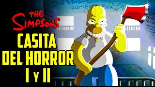 Los Simpson  La casita del horror 1 y 2 [upl. by Kir884]