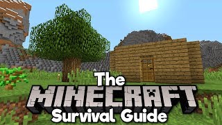 The Minecraft Survival Guide ▫ Surviving Your First Night 113 Lets Play  Tutorial Part 1 [upl. by Treborsemaj]