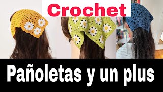 Estilos de Pañoletas tejidas a crochet hechoamano crochet tricot [upl. by Janean]