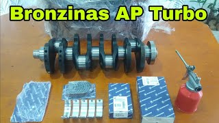 Dica importante Bronzinas de mancal e biela para motor AP Turbo [upl. by Anielram]