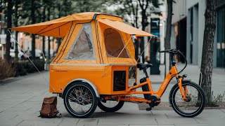 quotElectric Camper Tricycle Tour The Ultimate EcoFriendly Adventure Vehiclequot [upl. by Enilav]