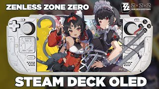 Zenless Zone Zero on Steam Deck OLED  Introduction Story Combat and Gameplay Part 2  ZZZ [upl. by Ahsirt285]