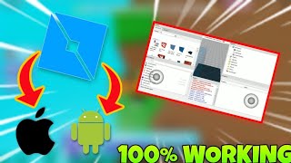 HOW TO DOWNLOAD ROBLOX STUDIO ON ANDROID AND IOS Real and WORKING [upl. by Ahsened440]