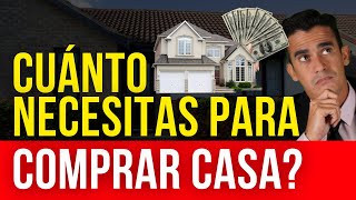 CUANTO Necesitas para COMPRAR CASA COMO Comprar CASA EN ESTADOS UNIDOS  MARCOSTV [upl. by Aicemat]