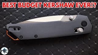 This Might Be My FAVORITE Budget Kershaw Knife EVER  Kershaw Iridium  Overview and Review [upl. by Benetta116]