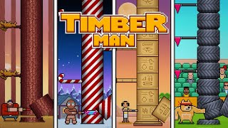 Timberman  Browser Games  Play without download [upl. by Lehcin]