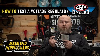 How to Test a Harley Davidson Voltage Regulator  Weekend Wrenching [upl. by Swayder]