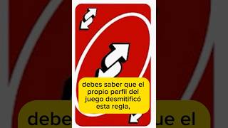 Conoce la Verdad sobre decir “UNO” ¿es una Regla Legal del Juego ¿Qué pasa sino gritas UNO [upl. by Shaeffer139]