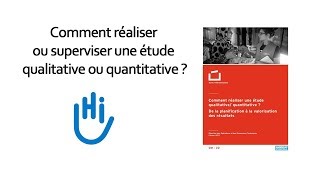 Comment réaliser une étude qualitative quantitative [upl. by Anev]