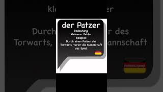 Achtung Patzer 😩 aufdeutschgesagt deutschlernen wortschatz deutsch [upl. by Noram327]