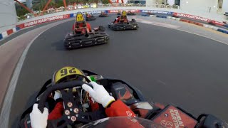 Karting at Dubai Autodrome Kartdrome November 2023 [upl. by Anastatius]