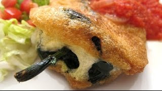 How To Chiles Rellenos REALCOOKING AQUA COOK [upl. by Kersten]