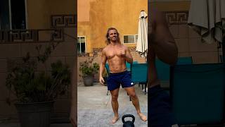 kettlebelljuggling tricks kettlebell kettlebellexercise abs motivation strongfirst venice [upl. by Hallimaj]